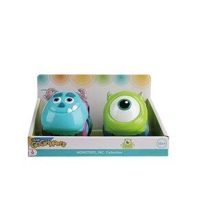 Disney Monsters Inc Mike Sulley Oballs Go Grippers Roll Along Baby Toys Lot